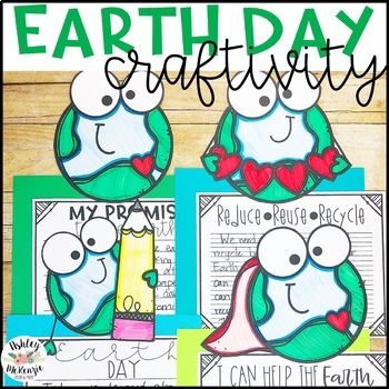 Preview of Earth Day Activities Writing Craft | Spring Writing Prompts | April Craft