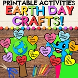 Earth Day Writing Crafts & Tree Activities for Recycling &