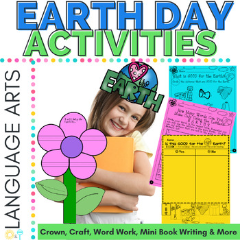 Preview of Earth Day Activities, Writing, Craft and Earth Day Hat for 1st and 2nd Grade