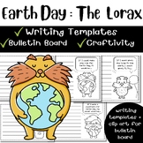 Earth Day Writing Prompt with The Lorax: Templates & Clip 