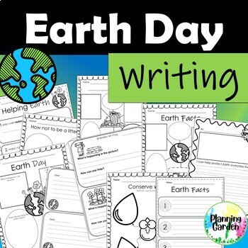 Preview of Earth Day Writing, Graphic Organizers {earth day, reduce, reuse, recycle, 3Rs}