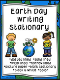Earth Day Writing Paper--Earth Day Writing Stationary--DIF
