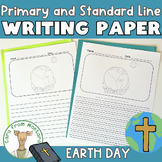 Earth Day Writing Paper with Standard and Primary Lines - 