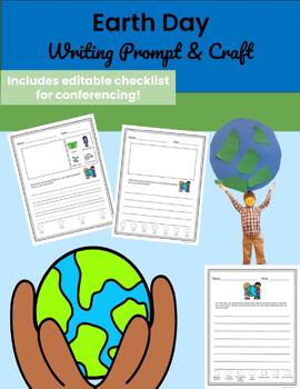 Preview of Earth Day Writing Prompt & Craft