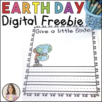 Preview of Earth Day Writing Prompt Freebie
