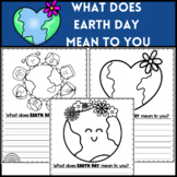 Earth Day Writing Prompt - What Does Earth Day Mean to Me