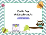 Earth Day Writing Prompts K, 1st, 2nd, 3rd, 4th