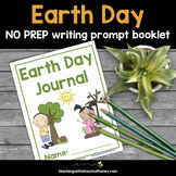 Earth Day Writing Prompts NO PREP Booklet