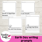 Earth Day Writing Prompts - PreK | Kindergarten | 1st | 2nd
