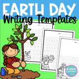 Earth Day Writing Template Pages