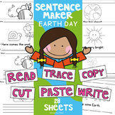 Earth Day - Differentiated Writing Activities for Kindergarten