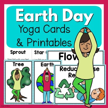 Preview of Earth Day Yoga - Clip Art Kids