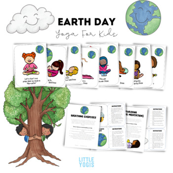 Earth Day Yoga Cards for Kids – OM WARRIOR