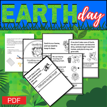 Preview of Earth day projects : Earth Day craft , EARTH DAY CRAFTIVITY , EARTH DAY GIVEAWAY