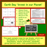 Earth Day activities for discussion and idea sharing