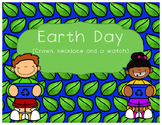 Earth Day crown, necklace and watch