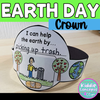 Earth Day hat crown by Kiddie Concepts | TPT