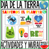 Earth Day Activities in Spanish Bulletin Board Worksheets 