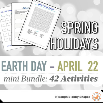Preview of Earth Day - Printables mini-Bundle