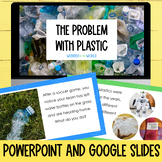 Earth Day plastic pollution PowerPoint Google Slides prese
