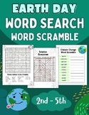 Earth Day spring Word search, puzzle, word scramble worksh
