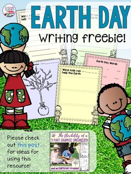Preview of Earth Day writing activities