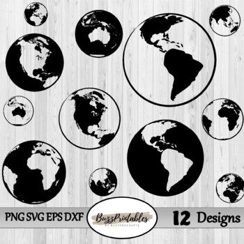 Earth Digital Clipart Images, SVG PNG Graphics, Personal & Commercial use