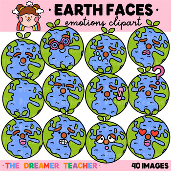 Preview of Earth Emotions Clipart