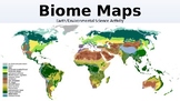 Earth/Environmental Science Activity: Biome Maps