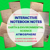 Earth & Environmental Science Interactive Notebook - Atmos