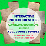Earth & Environmental Science Interactive Notebook - Bundl