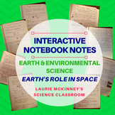 Earth & Environmental Science Interactive Notebook - Earth