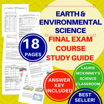 Preview of Earth Science Study Guide & Answer Key