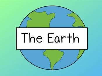 Preview of Earth Flipchart