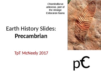 Preview of Earth History Teaching Slides: Precambrian