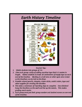 Preview of Earth History Timeline