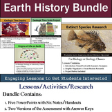 Earth History Unit - (Six 90min Lesson Bundle with Assessment)