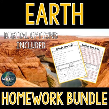 earth science homework answers