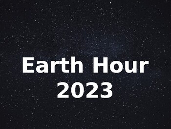 Preview of Earth Hour 2023
