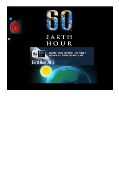 Preview of Earth Hour Notebook