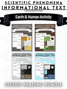 Preview of Human Impact PDF + Digital Guided Reading Activity Bundle