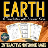 Earth Interactive Notebook Pages - 5th Grade TEKS Aligned