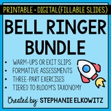 Science Bell Ringers Bundle | Printable & Digital Distance