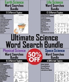 Earth, Life, Physical, Space Science Word Searches: Ecosys