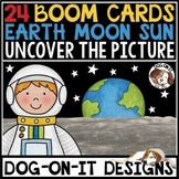 Earth Moon and Sun BOOM Cards Worksheets with Audio Option