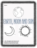 Earth, Moon, Sun Science Booklet