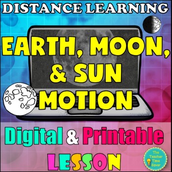 Preview of Sun, Earth and Moon Rotation & Revolution Pattern Notes