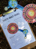 Earth Moon and Sun Orbit Model - print, cut, make, learn!