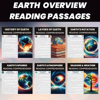 Preview of Earth Overview | History, Layers of Earth, Rotation, Spheres, Atmosphere, Season