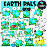 Earth Pals Clip Art Set - EARTH DAY {Educlips Clipart}